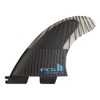 FCS II Performer PC Carbon Medium Tranquil Blue Tri Fins