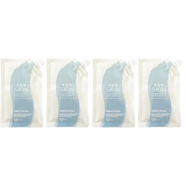 Tónico facial exfoliante 75 ml | con ácido salicílico y glicólico | Mejora tono, textura y luminosidad | Elimina puntos negros y células muertas (Kit Refiles)