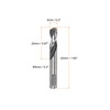 HARFINGTON 2pcs High-Speed Steel Drill Bits 5mmx42mm for Hole Saws