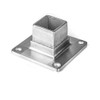 Stainless Steel Floor/Wall Flange V4A Ground Flange Connection 30 x
