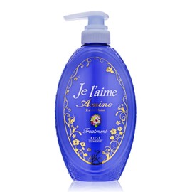 Kose Je l'aime Amino Treatment, Amino Acid Formula (Extra Moist), Pump, 16.9 fl oz (500 ml)