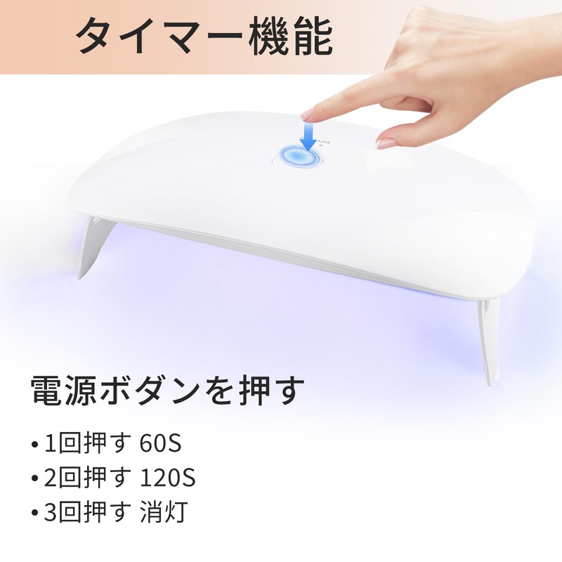 peipai UV Light for Resin, 36W UV & LED Lamp,