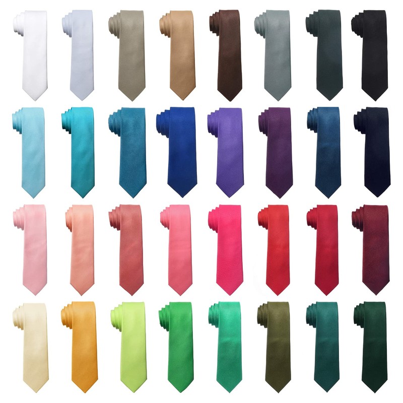 MASADA Mens Tie Handmade & Carefully Crafted 6cm Wide, White