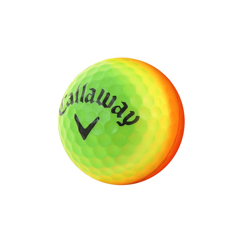 Callaway Golf Balls, Practice Urethane, 9 Pieces, Multicolor