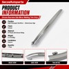 SecosAutoparts Chrome Rearview Side Mirror Molding Trim Strip Fit for