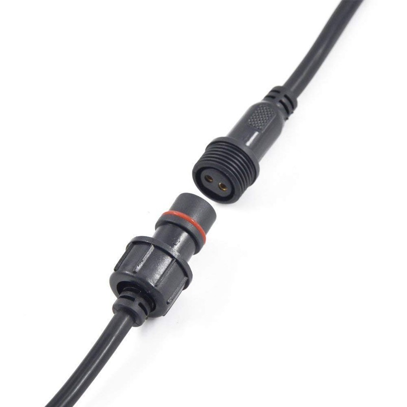 WESIRI 5Pairs 2pin Black Electrical Connector LED Connector for LED