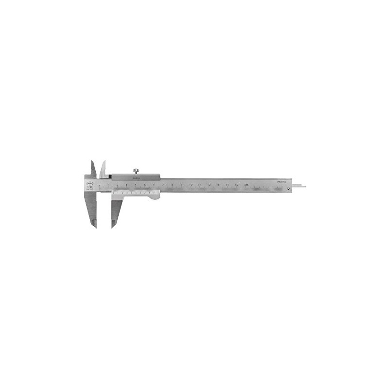 Mahr Pocket Vernier Caliper 150 mm MarCal 16GN, Reading: 0.02