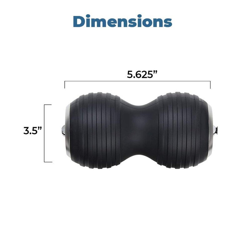 HoMedics Double Barrel Total Body Massager, Deep Tissue Massage and