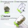 Sprouting Jar Kit (JARS NOT INCLUDED) - 4 Premium Plastic