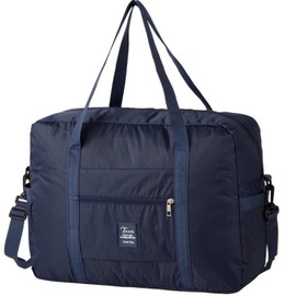 Cabin Bag 45x36x20 for Easyjet Airlines, YYGOJOY Underseat Foldable Travel Duffel Bag Holdall Tote Carry on Luggage Overnight Weekend Bag for Women and Men (Dark Blue)