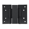 2Pairs 4Pcs 4" Double Action Spring Door Hinge, 3mm Thick