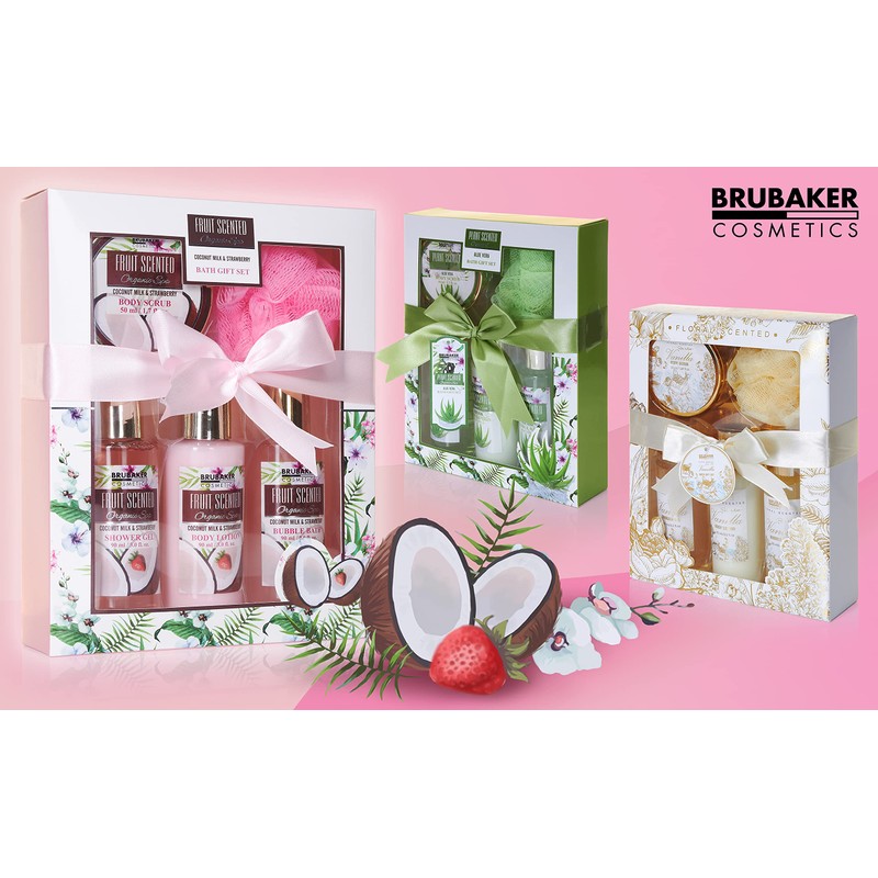 Brubaker Cosmetics Bath and Shower Set 5-Piece Gift Set