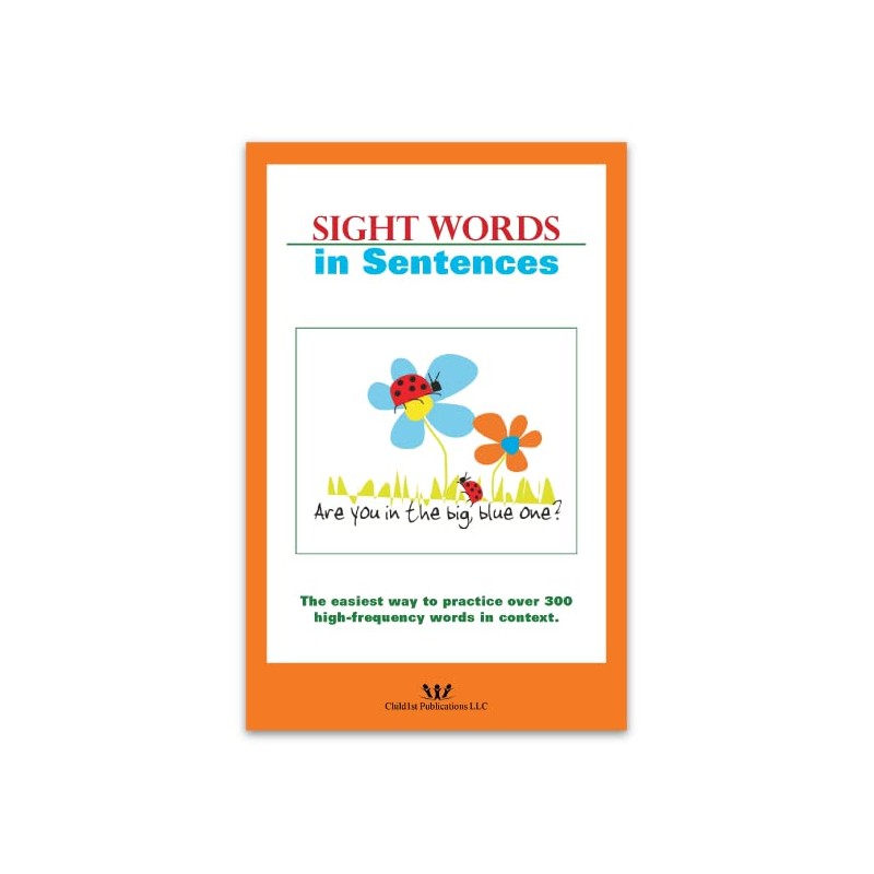 Child1st | 306 SnapWords Pocket Cards | Multisensory | ESL