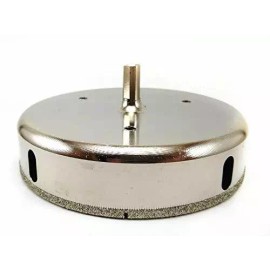Drilax 5-1/2 inch Diamond Coated Hole Saw for ceramic, porcelain, tiles, glass