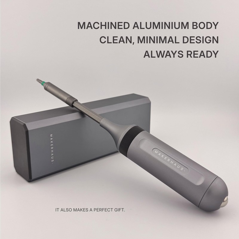 MAKERHAUS Multi Bit Screwdriver Set · 60-Tooth Precision Ratchet, 31