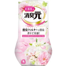 Shokugen Fluffy and Gorgeous, White Floral Deodorizer for Rooms, 13.5 fl oz (400 ml)