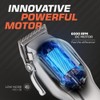 Fagaci Professional Hair Clippers Men Cordless, 440C Steel Barber Kit