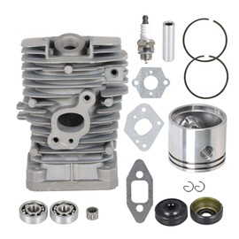 marddpair 41.1mm Cylinder Piston Crank Bearing Kit Replacement for Poulan 2375 2175 2050 2055 2075 1950LE 2450 1975 42cc Chainsaw