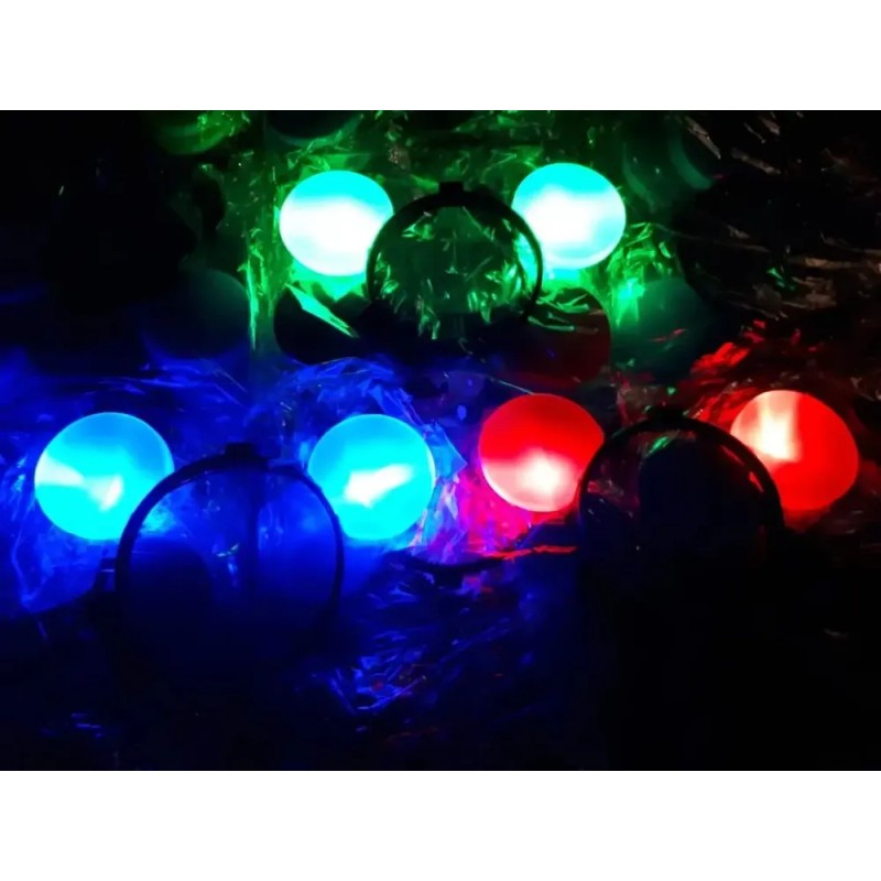 15 Diadema Orejas Mickey Luz Led Luminosa Fiesta Batucada