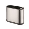 Avanti 16427 Stainless Steel Slimline Utensil Holder,Silver/black