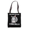Cool Chinchilla For Men Women Animal Lover Rodent Zookeeper Tote