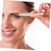 OHPHCALL 4pcs Eyebrow Makeup Tool Eyebrow Clamp Suit Tweezers and