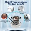 834036 120V Vacuum Motor for ProTeam Backpack Shop Vac Motor,