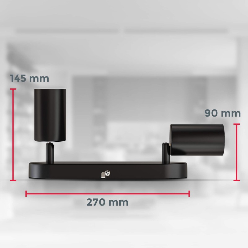 B.K.Licht I Spotlight Bulb I Swivelling I Rotatable I GU10