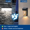 EMANER Motion Solar Flood Light Large 2500LM Bright, 3 Lighting