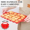 AOTASO 3 Pcs Silicone Baking Pan Set - Including 1