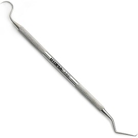 Utopia Care Dental Tools Professional Plaque Remover Teeth Cleaning Tool, Dental Pick Stainless Steel, 6.5 Inch Double Sided Tartar Scraper Hard Plaque Remover Metal Tooth Picks Dentist, Oral Care