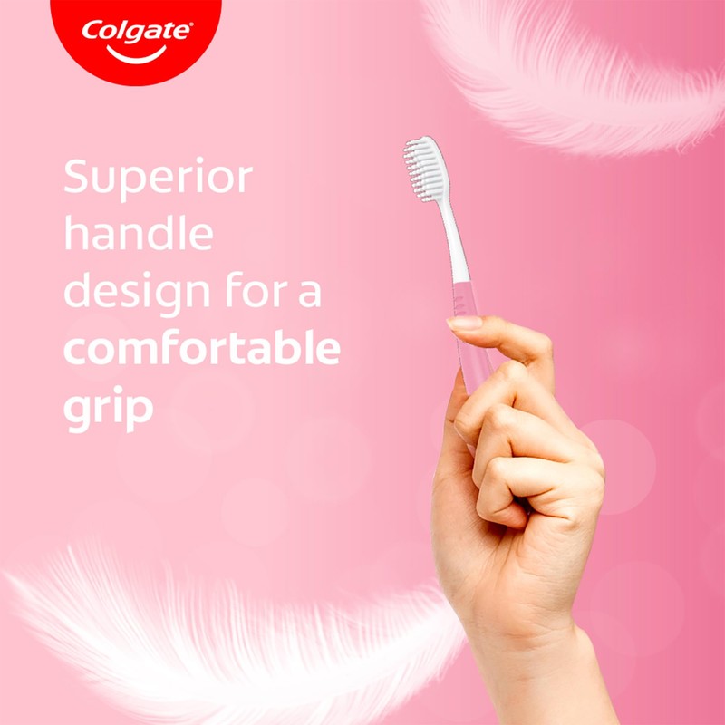 Colgate Toothbrush Sensitive, Pack of 4 Brushes