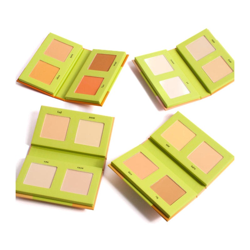 MADE BY MITCHELL EYELIGHTS BRIGHTENING POWDER PALETTE - FIRELIGHT, MADE