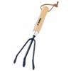 Truper 30624 Floral Garden Tool Cultivator, Ash Handle, 6-Inch