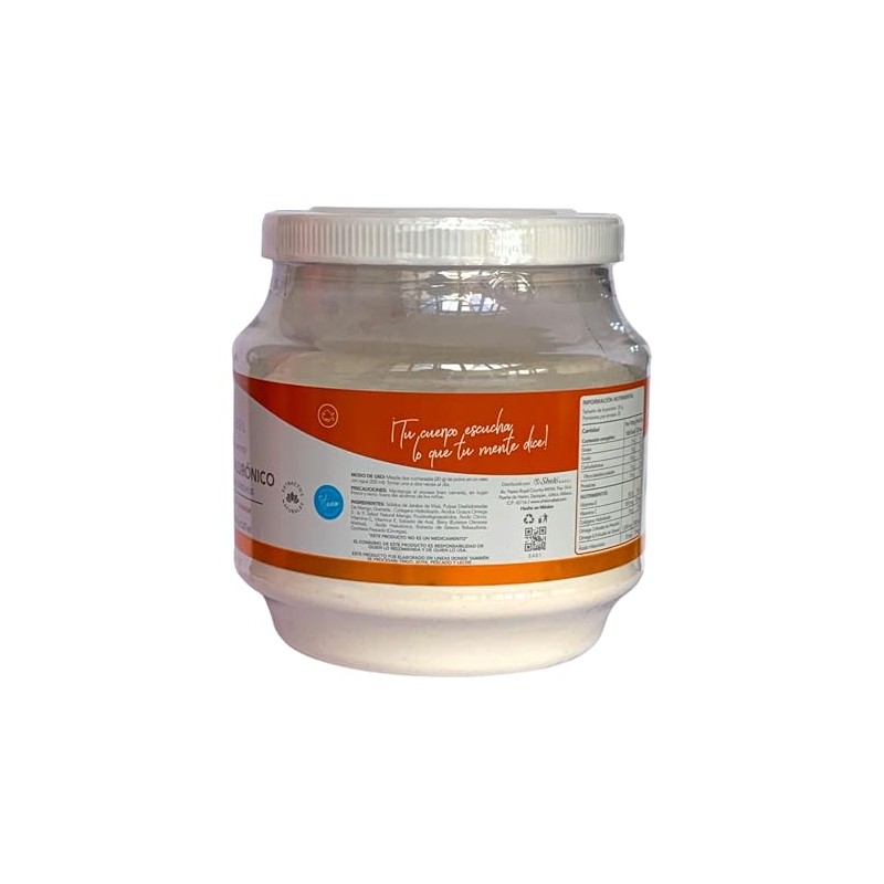 Shelo Nabel Colágeno hidrolizado plus sabor mango-granada 450 gr.