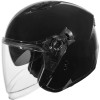 GMAX O1187025 OF-87 HELMET W/LED LIGHT BLACK MD