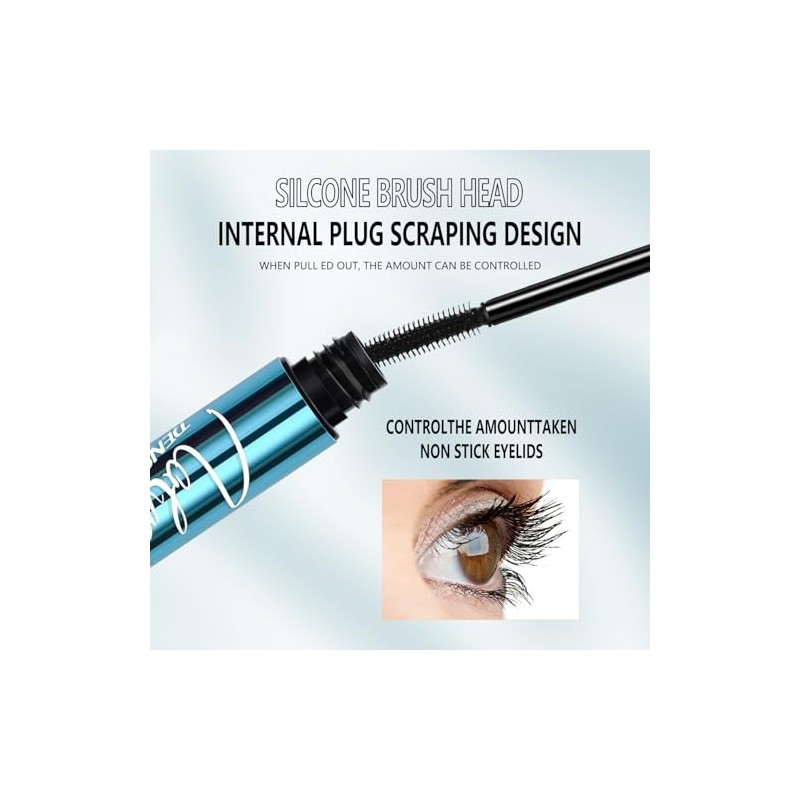 Getue Waterproof Mascara for Mature Women - Hypoallergenic & Volumizing