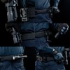 TACNEX Quick Release Flashlight Holder w/Duty Belt Clip Tactical Torch