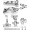 Chibery 2 Pair 135 Degree & 165 Degree Hinges Kit