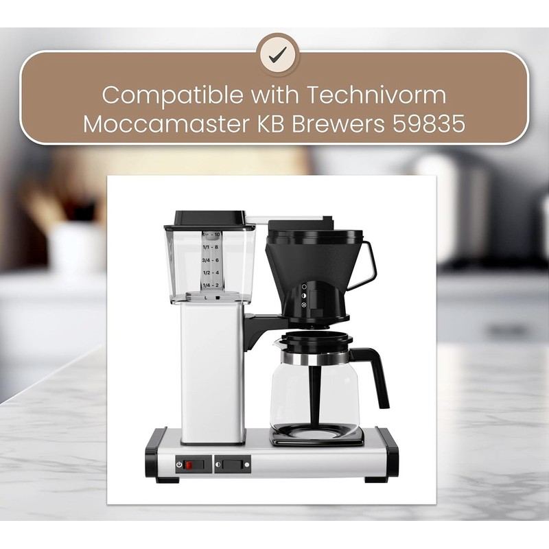 Replacement Glass Carafe for Moccamaster KB Coffee Maker Brewers Technivorm