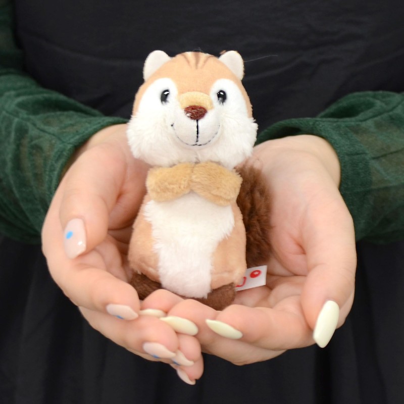 NICI FF2024 Chipmunk Jojo Key Holder, 3.5 inches (9 cm),