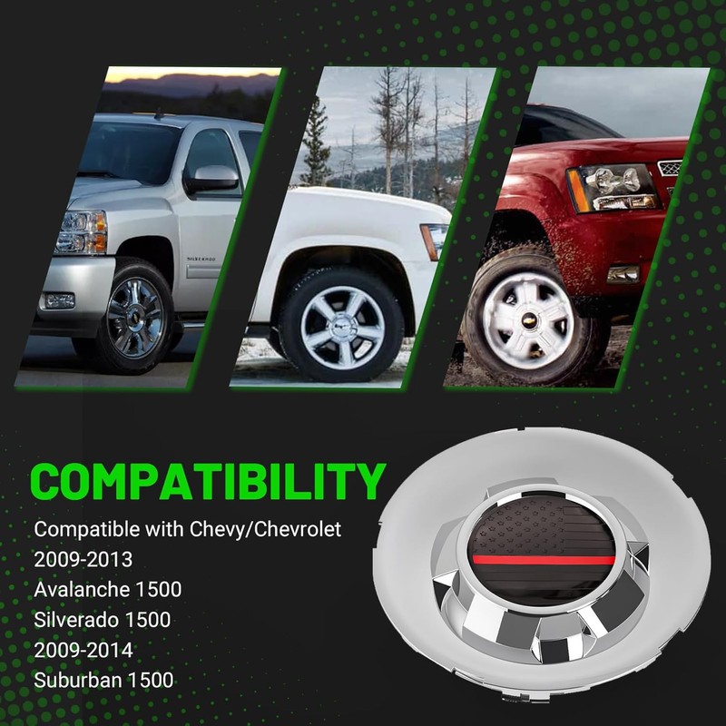 OEM 20 Inch for Silverado Suburban Tahoe Avalanche Wheel Center