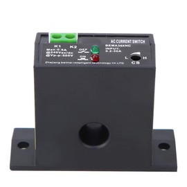 AC Converter, Normally Open Closed Current Sensor AC 0.2-30A Adjustable Self-sufficient Detection Switch, Control Switch Transformer Sensor for Relay (Normally Closed)