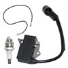 Partman Ignition Coil Assembly with Spark Plug fit for Husqvarna