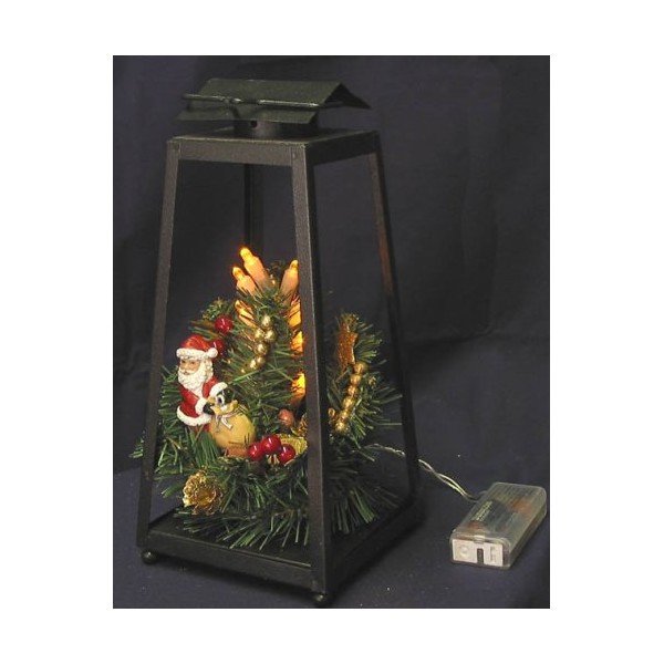 KFK Christmas Lantern with Santa