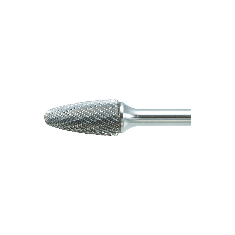 TRUSCO TB3C060L150 Carbide Bar, Cannonball Type, Φ6 x Blade Length