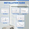 Cestluck 3'' 14 Ft Mini Split Line Set Cover, PVC