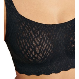 Sloggi Women's ZERO Feel Bliss Top Undershirt, Black, L