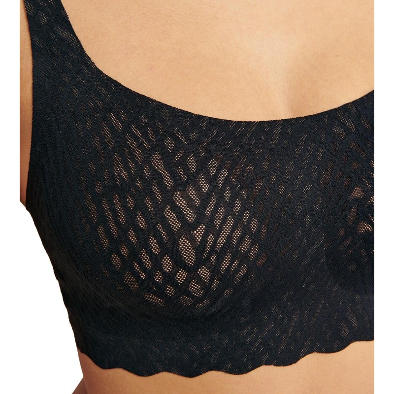 Sloggi Women's ZERO Feel Bliss Top Undershirt, Black, L