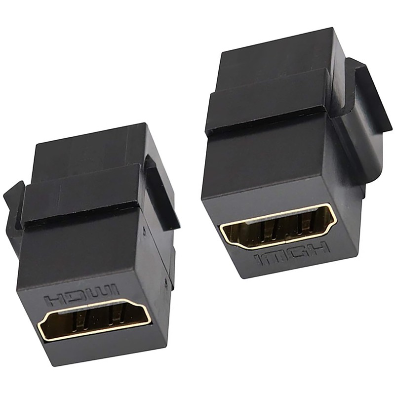 tunghey HDMI Keystone Jack, 4K HDMI Female to Female Adapter